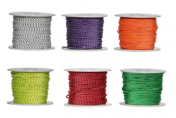 Bobine Dyneema Gain� Sigalsub 1.5 mm Blanc / Noir