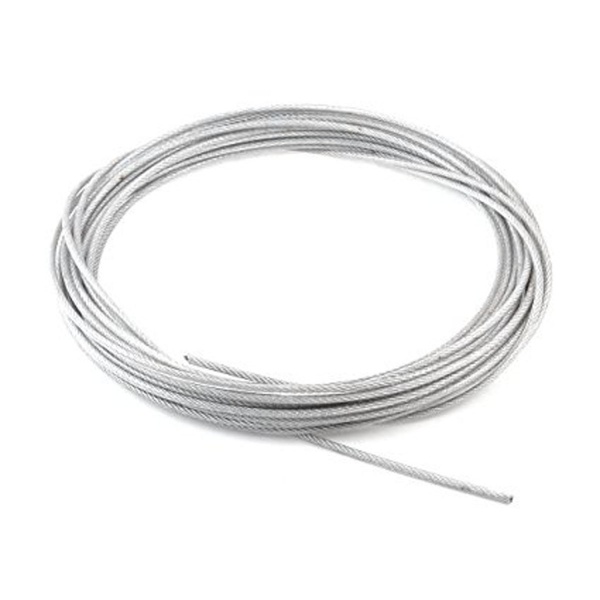 Cable inox 49 brins 5 mètres 1,5mm non gainé