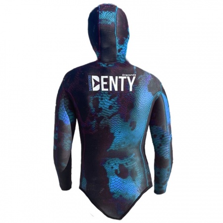 Combinaison Sp&eacute;cial Chasse Anaconda Bleue Dame 5 mm Denty 