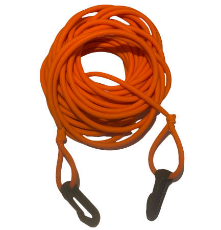 Elastique de bouée  Orange 8m extensible 30m