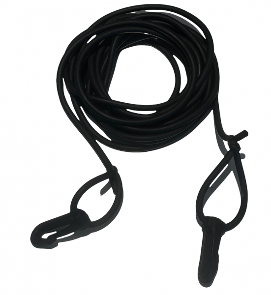 Elastique de bou�e Noir 4m extensible 15m