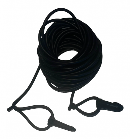 Elastique de bouée Noir 8m extensible 30m