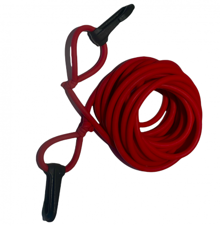 Elastique de bouée Rouge 4m extensible 15m