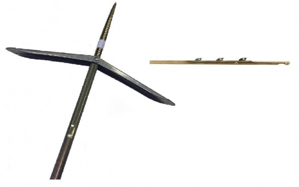 Fl�che Sigalsub � Ergots HRC  Double Ardillon 6.5 mm