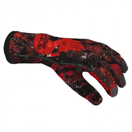 Gants Tactical Ghost 3 mm Renforc&eacute;s PowerKev