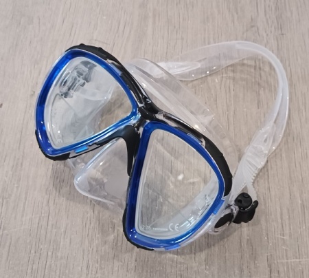 Masque Aquatys Papeete Bleu Verres  Loupe