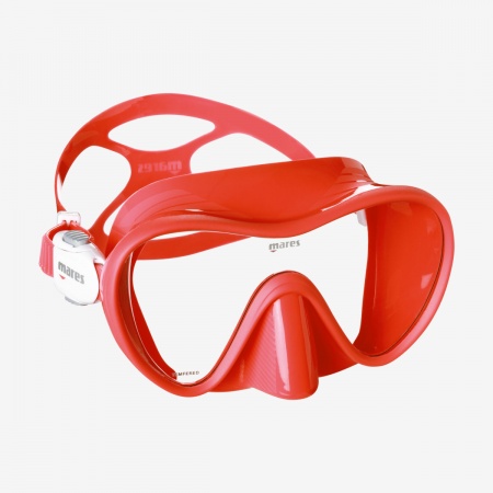 Masque Mares Monoverre Tropical Rouge