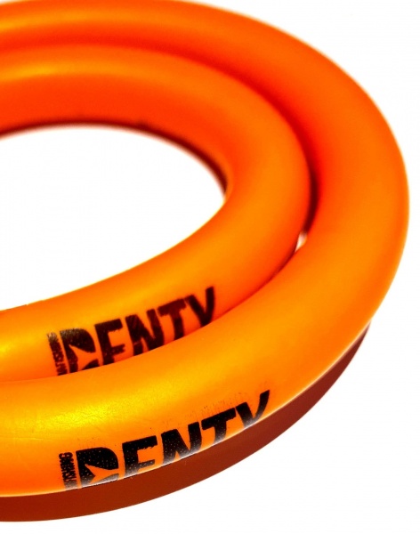 Sandow naturel � 16mm Petit Trou orange Denty Spearfishing
