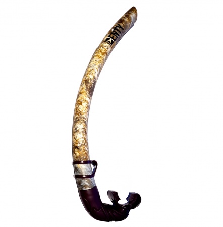 Tuba Denty Spearfishing Camouflage Marron